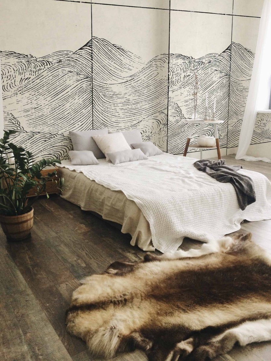 Coordonné Aracne Waves behang A00335 - LAB COLOUR THE WORLD