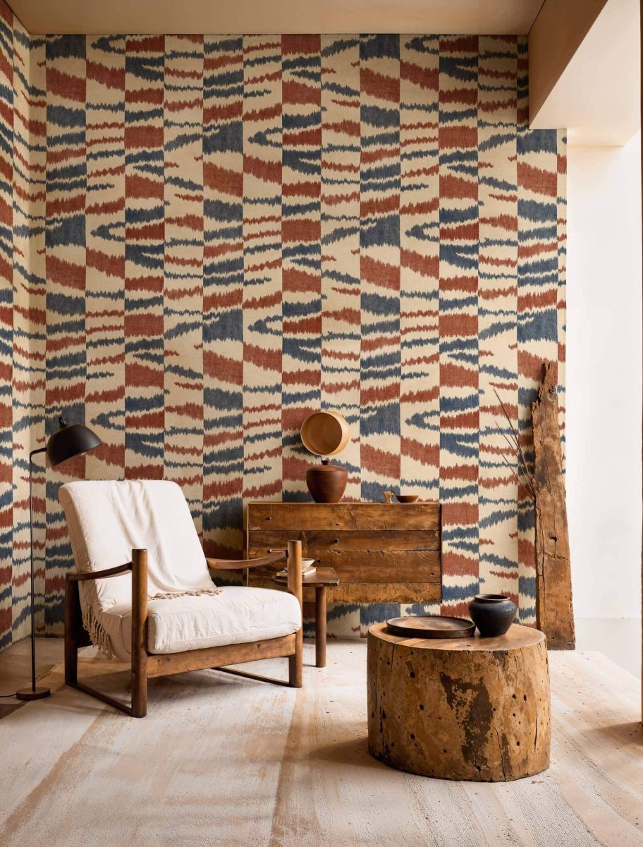 Coordonné Berber Agafay Desert Blue behang B00403 - LAB COLOUR THE WORLD