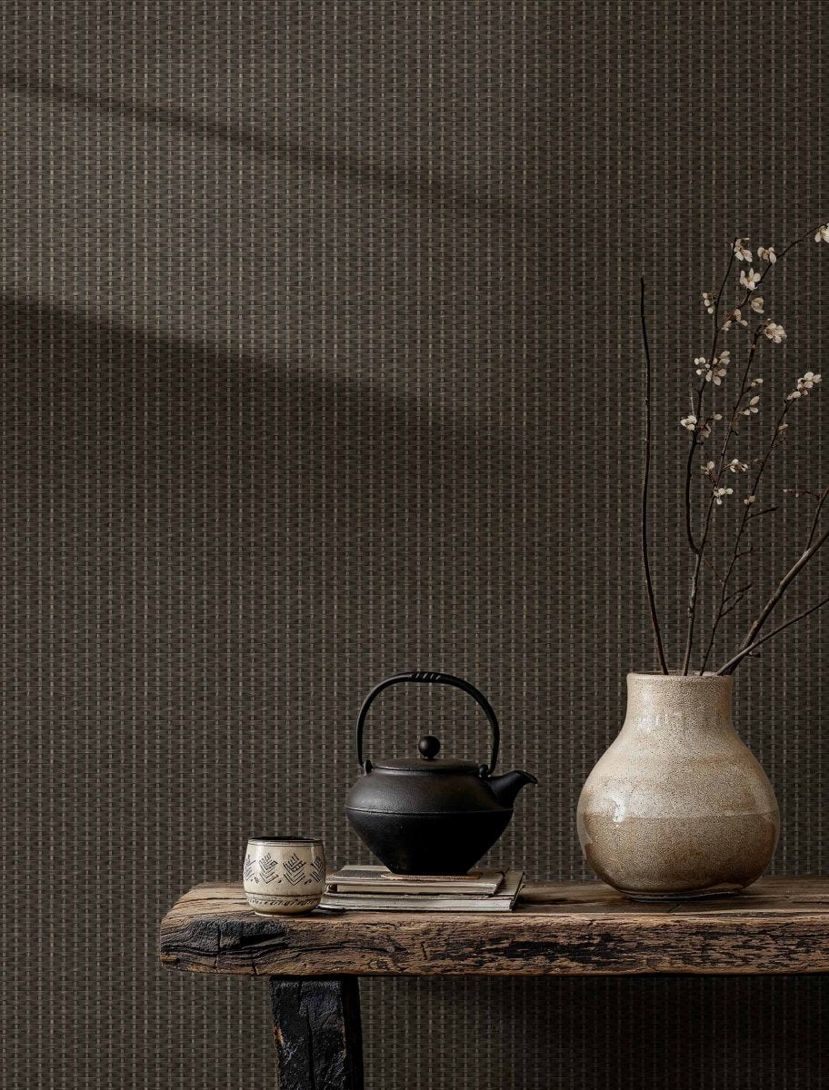 Coordonné Berber Kuba Raffia Night behang B00443 - LAB COLOUR THE WORLD