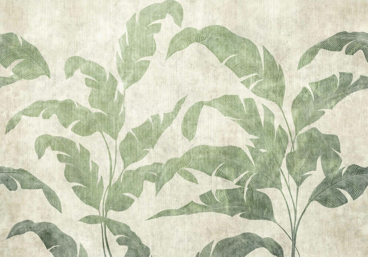 Coordonné Berber Leaves Shadow Leaves behang B00468 - LAB COLOUR THE WORLD