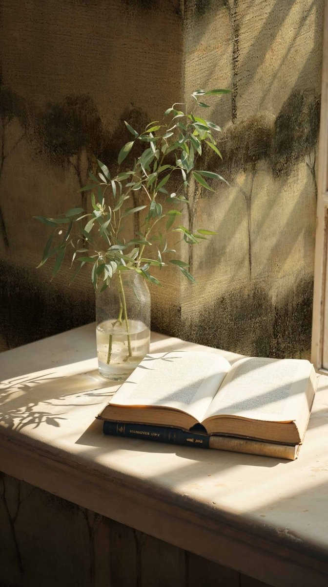 Coordonné Berber Ourika Trees behang B00414 - LAB COLOUR THE WORLD
