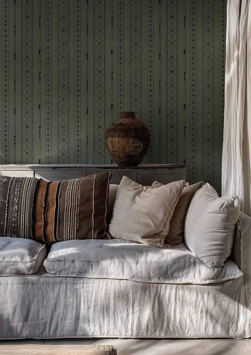 Coordonné Berber Tifinagh Script Sage behang B00422 - LAB COLOUR THE WORLD