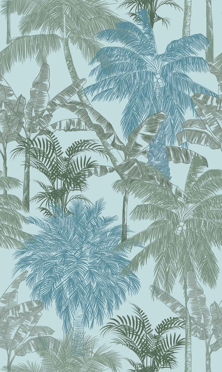 Coordonné Brazil Palms behang 9900011 - LAB COLOUR THE WORLD