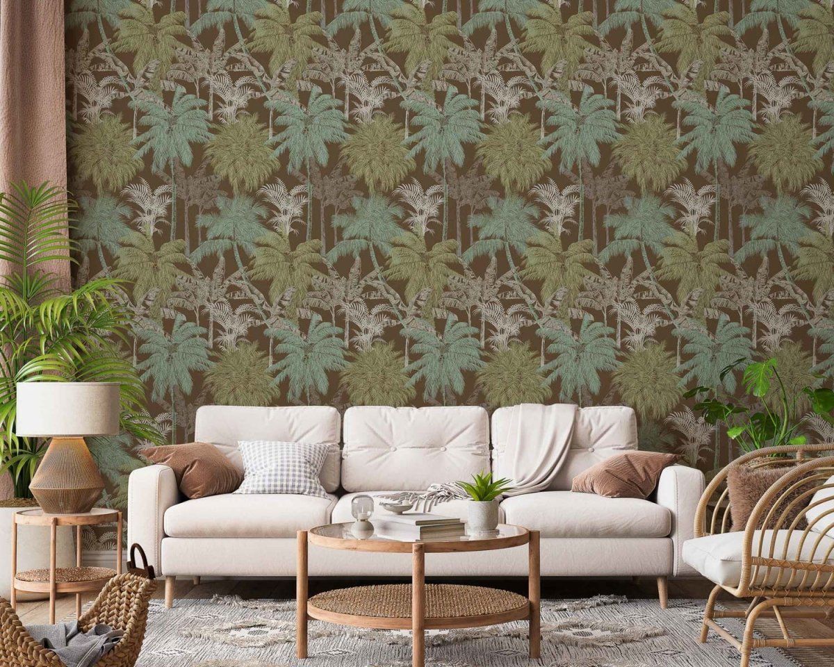 Coordonné Brazil Palms behang 9900017 - LAB COLOUR THE WORLD