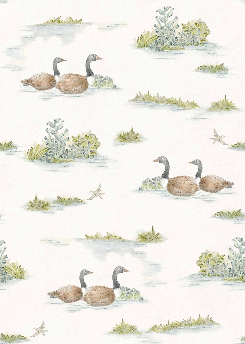 Coordonné Cotswolds, Ybarra & Serret for Coordonné Mallard - Duck behang YSP0536 - LAB COLOUR THE WORLD