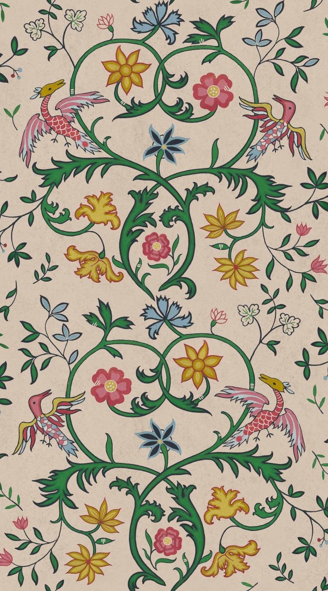 Coordonné Damaskus Antwerp Damask behang D00141 - LAB COLOUR THE WORLD