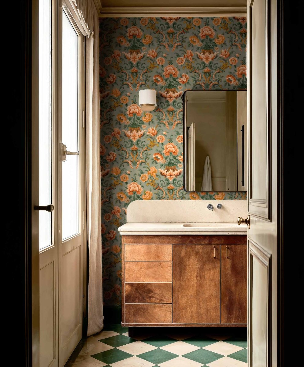 Coordonné Damaskus Aranjuez Damask behang D00131 - LAB COLOUR THE WORLD