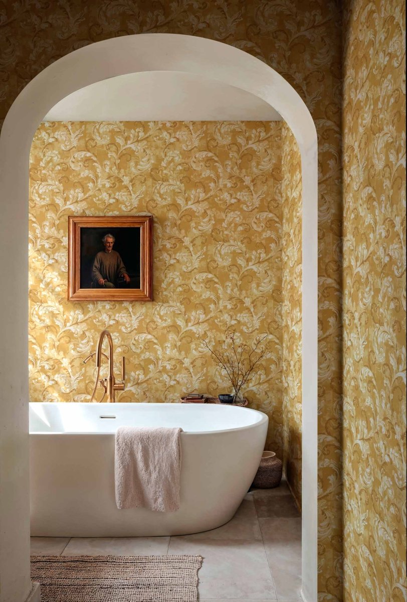 Coordonné Damaskus Byzantine Damask behang D00124 - LAB COLOUR THE WORLD