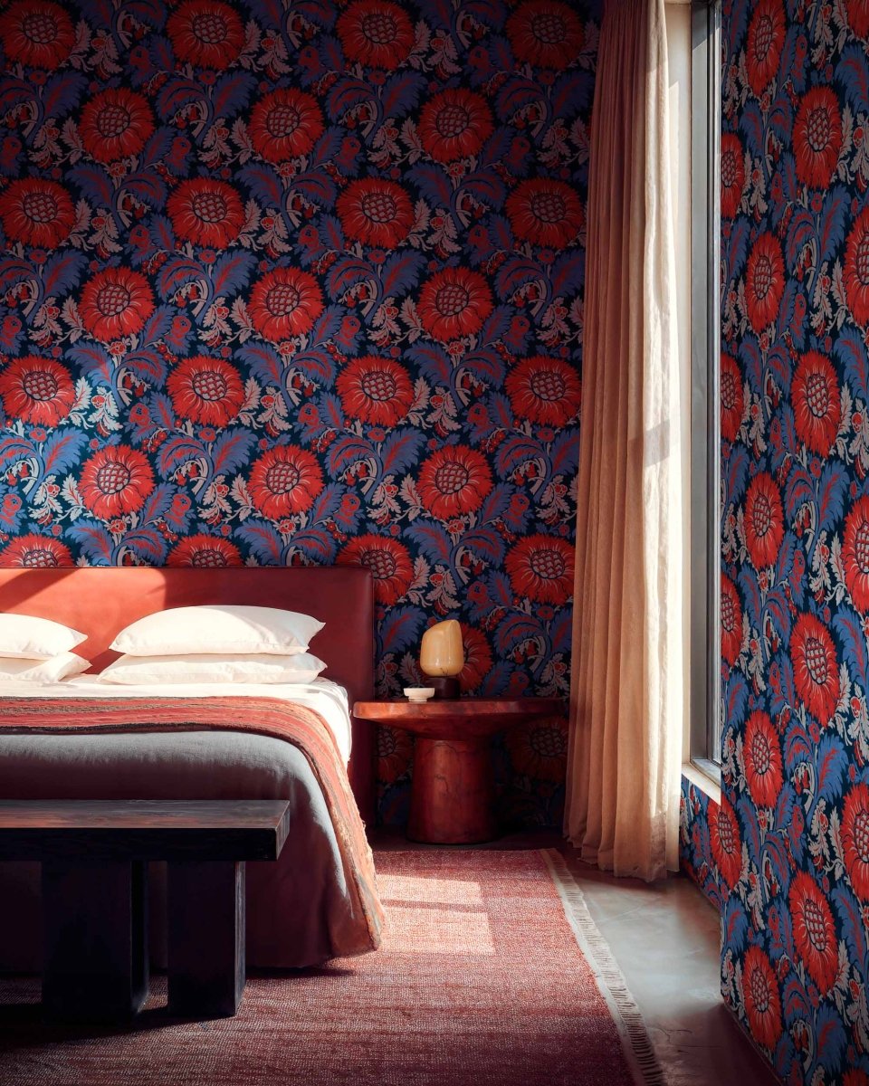 Coordonné Damaskus Chinese Damask behang D00100 - LAB COLOUR THE WORLD