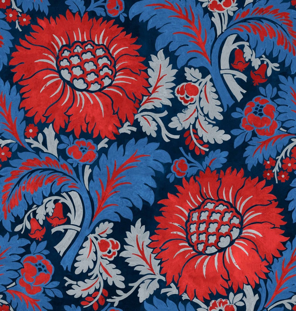 Coordonné Damaskus Chinese Damask behang D00100 - LAB COLOUR THE WORLD