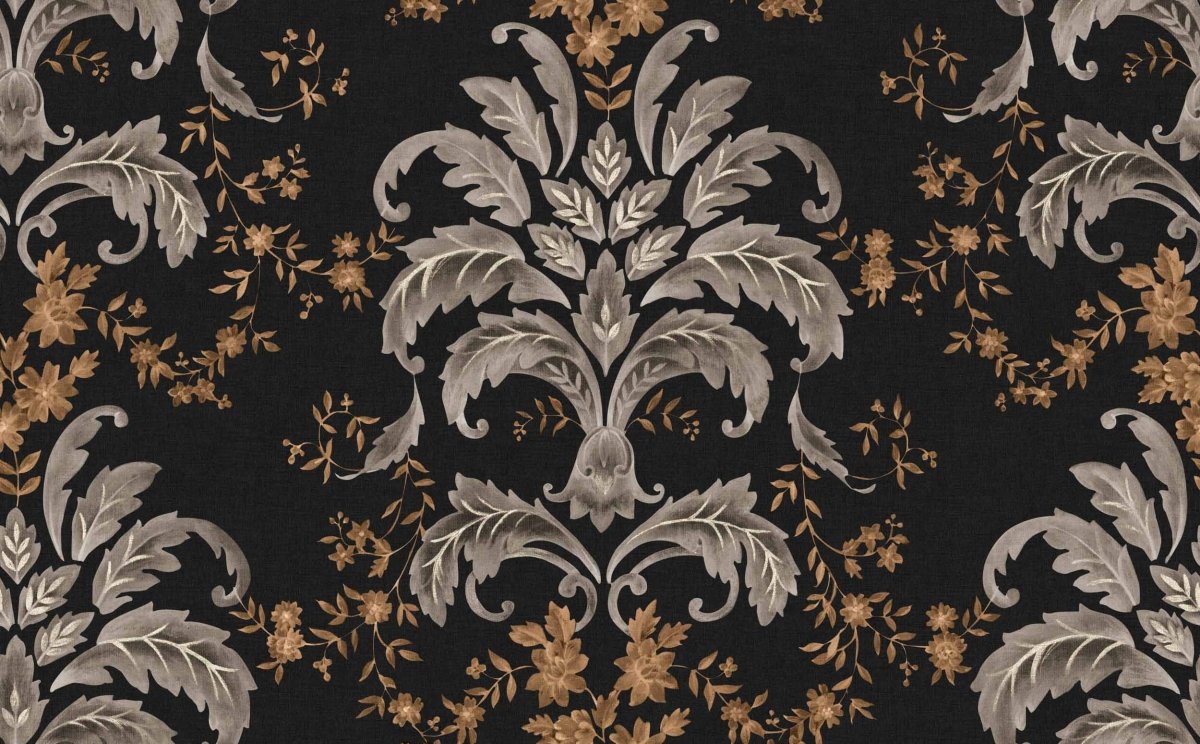 Coordonné Damaskus French Damask behang D00135 - LAB COLOUR THE WORLD