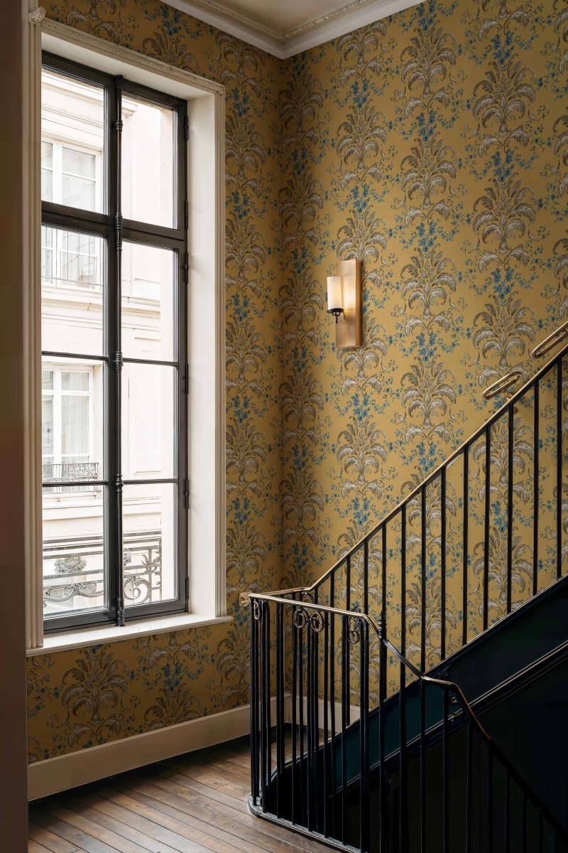 Coordonné Damaskus French Damask behang D00139 - LAB COLOUR THE WORLD
