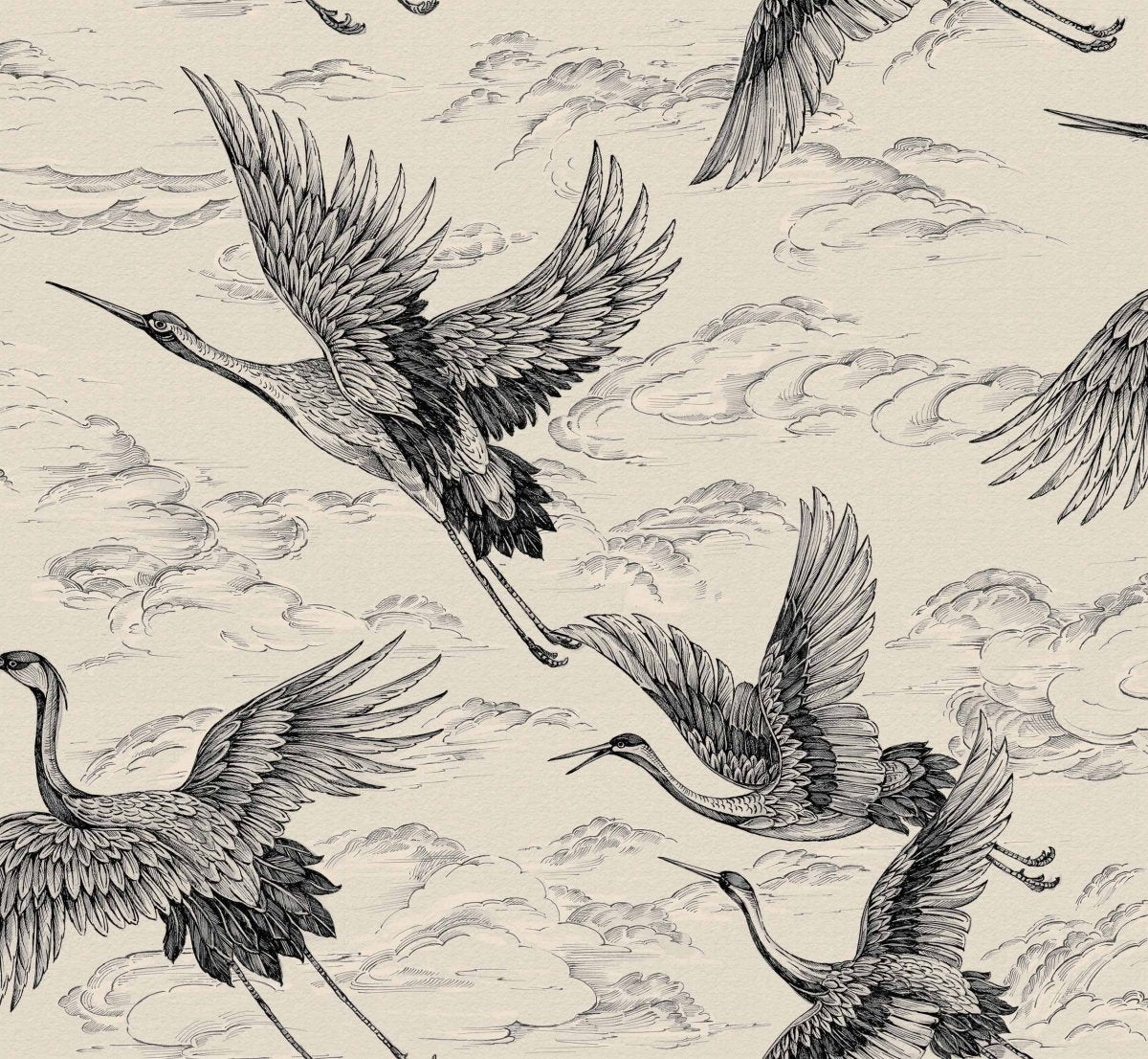 Coordonné Forbidden City Imperial Ibis behang B00132 - LAB COLOUR THE WORLD