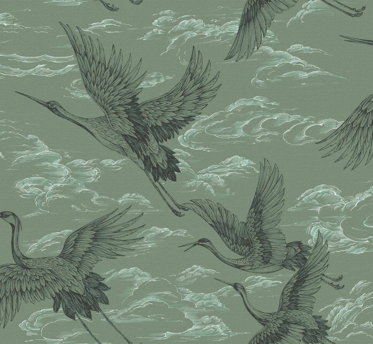 Coordonné Forbidden City Imperial Ibis behang B00137 - LAB COLOUR THE WORLD