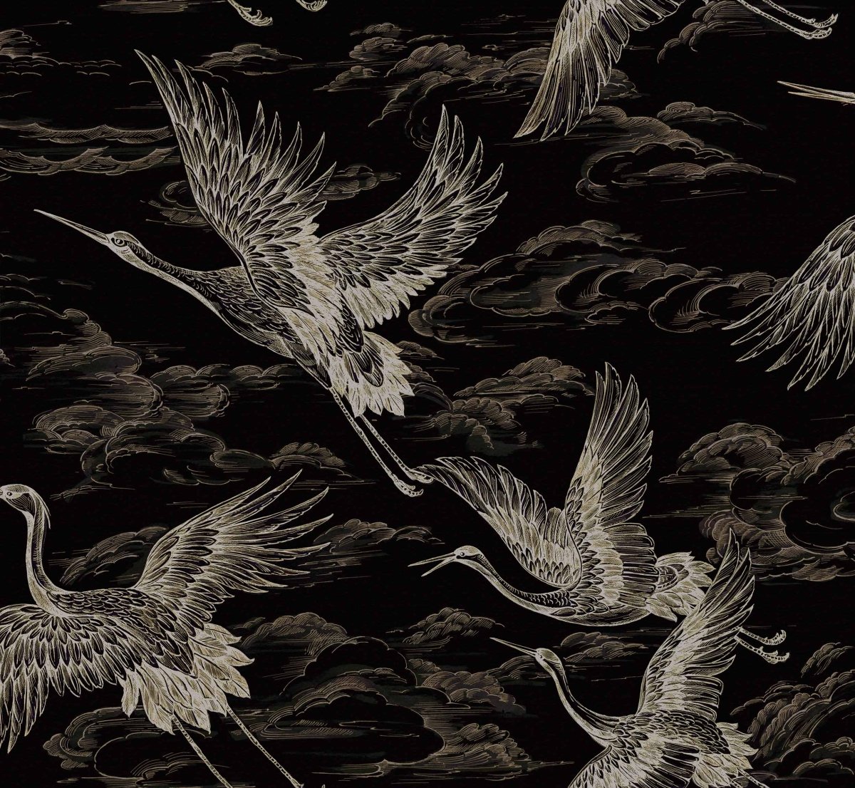 Coordonné Forbidden City Imperial Ibis behang B00138 - LAB COLOUR THE WORLD