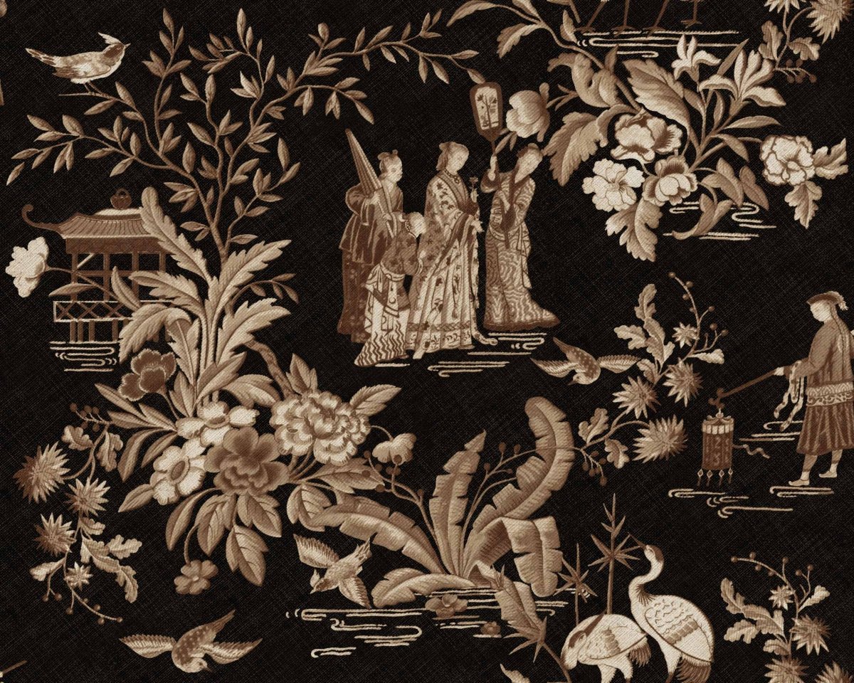 Coordonné Forbidden City Tang Walk behang B00100 - LAB COLOUR THE WORLD
