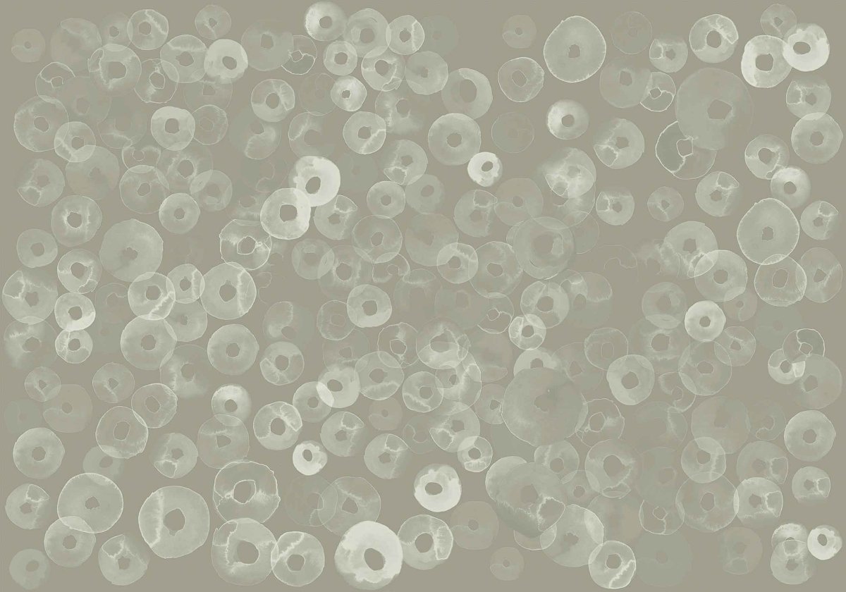 Coordonné Geo Cellular Patterns Quartz behang A00155 - LAB COLOUR THE WORLD