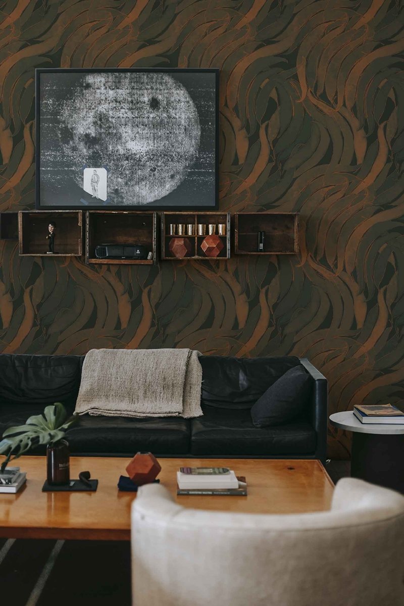 Coordonné Geo Crop Fossils behang A00127 - LAB COLOUR THE WORLD