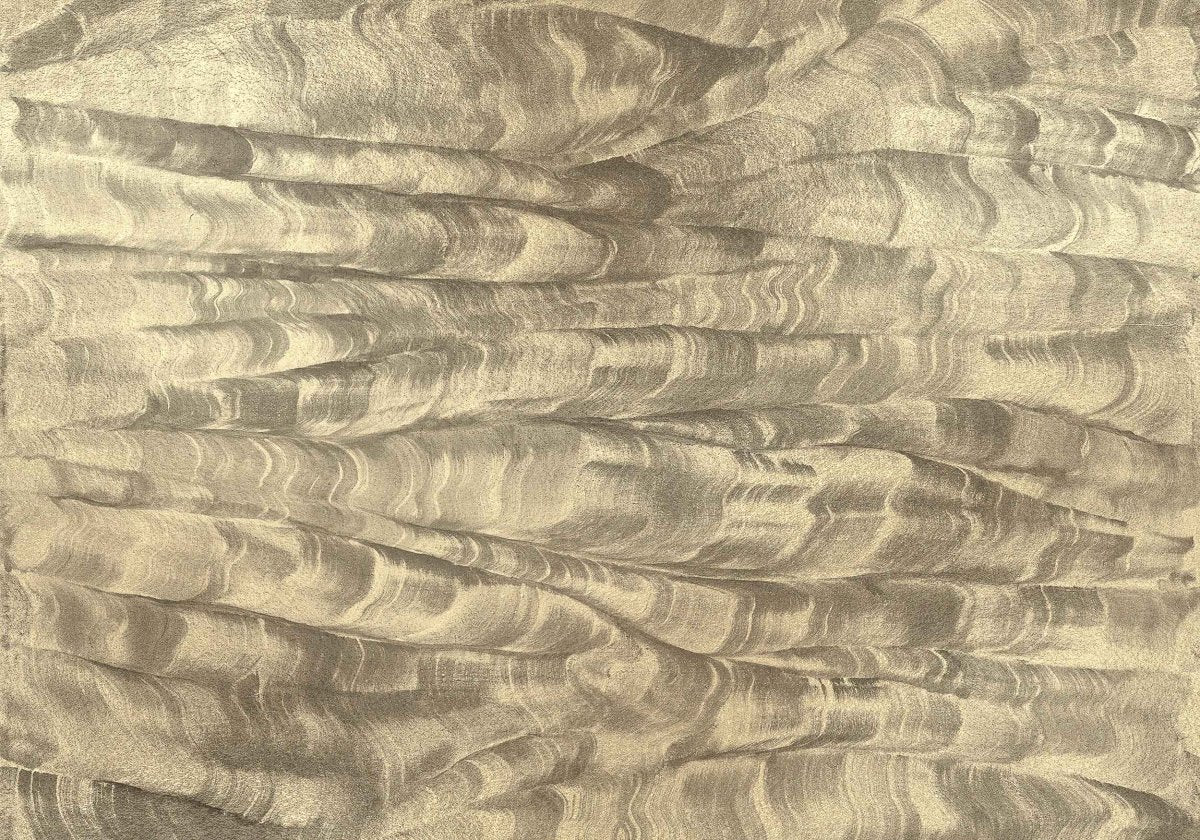 Coordonné Geo Sand Waves Metallics behang A00105 - LAB COLOUR THE WORLD