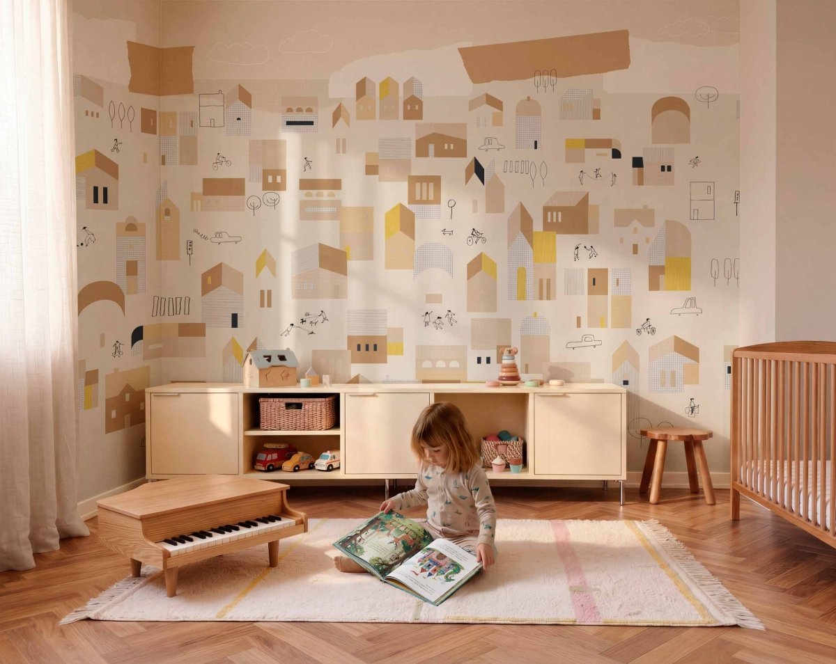 Coordonné Hometown Behang D00383 - LAB COLOUR THE WORLD