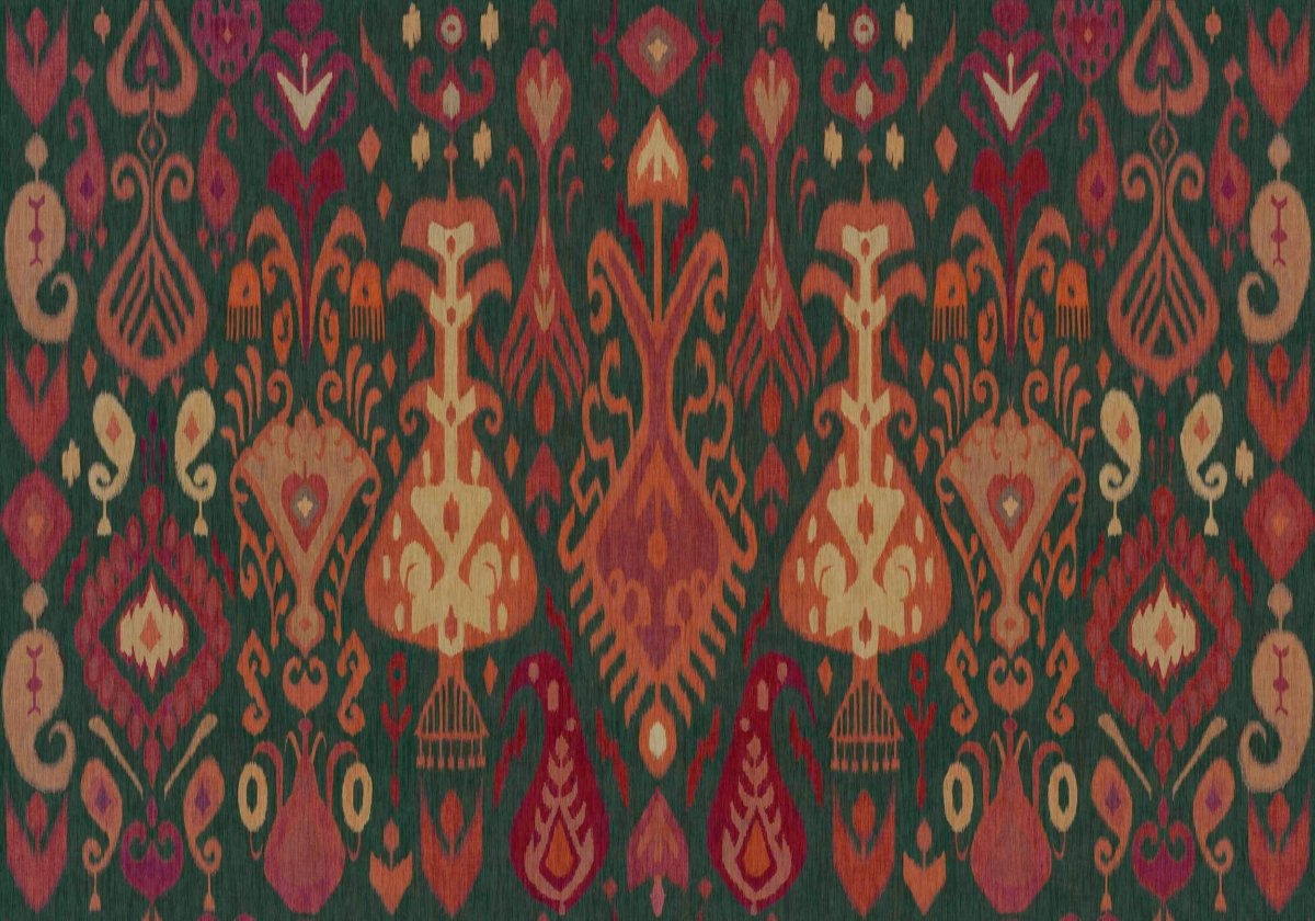 Coordonné Ikart Boho Green behang A00844 - LAB COLOUR THE WORLD
