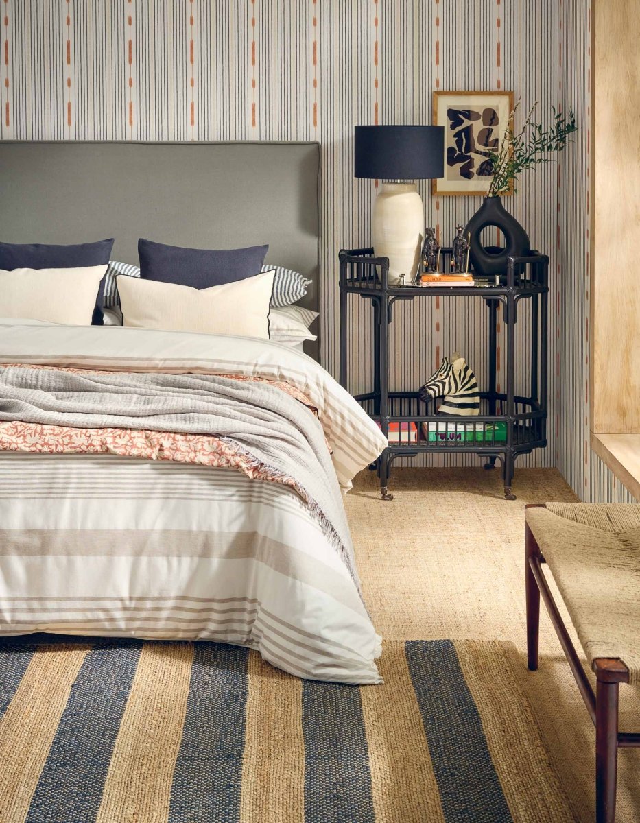 Coordonné Ikart Huipil Black behang A00819 - LAB COLOUR THE WORLD