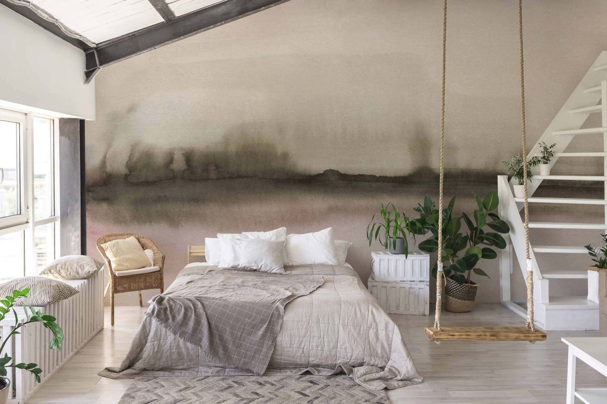 Coordonné Ikart Shibori Nude behang A00841 - LAB COLOUR THE WORLD