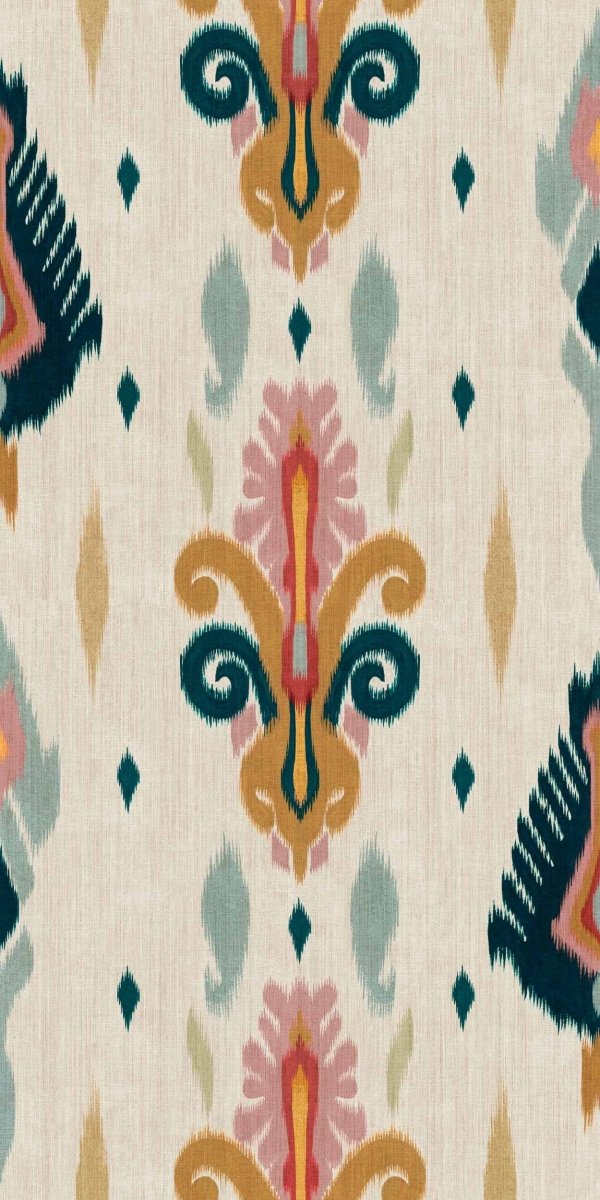 Coordonné Ikart Sumba Cream behang A00822 - LAB COLOUR THE WORLD