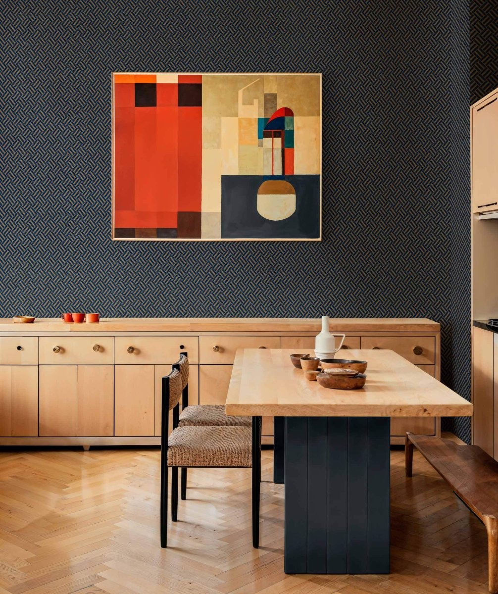 Coordonné Lattice Crosshatch behang B00519 - LAB COLOUR THE WORLD
