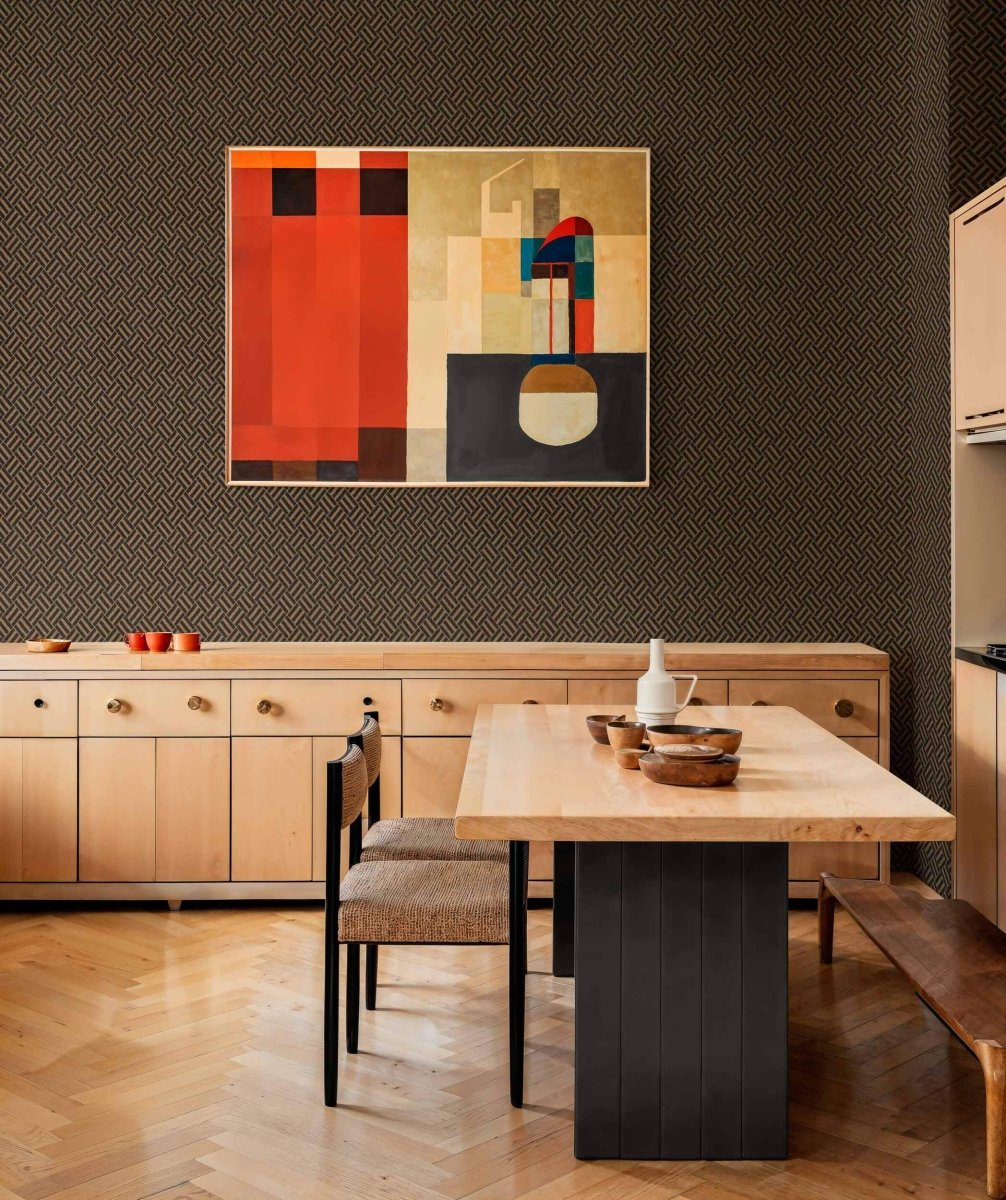 Coordonné Lattice Crosshatch behang B00523 - LAB COLOUR THE WORLD