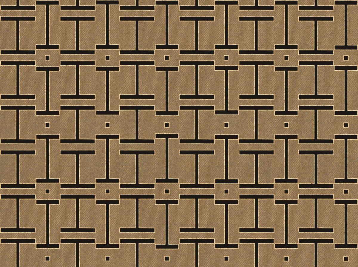 Coordonné Lattice Grid Mole behang B00556 - LAB COLOUR THE WORLD