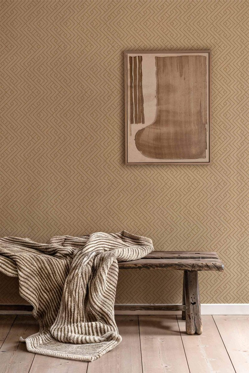 Coordonné Lattice Interwoven behang B00501 - LAB COLOUR THE WORLD