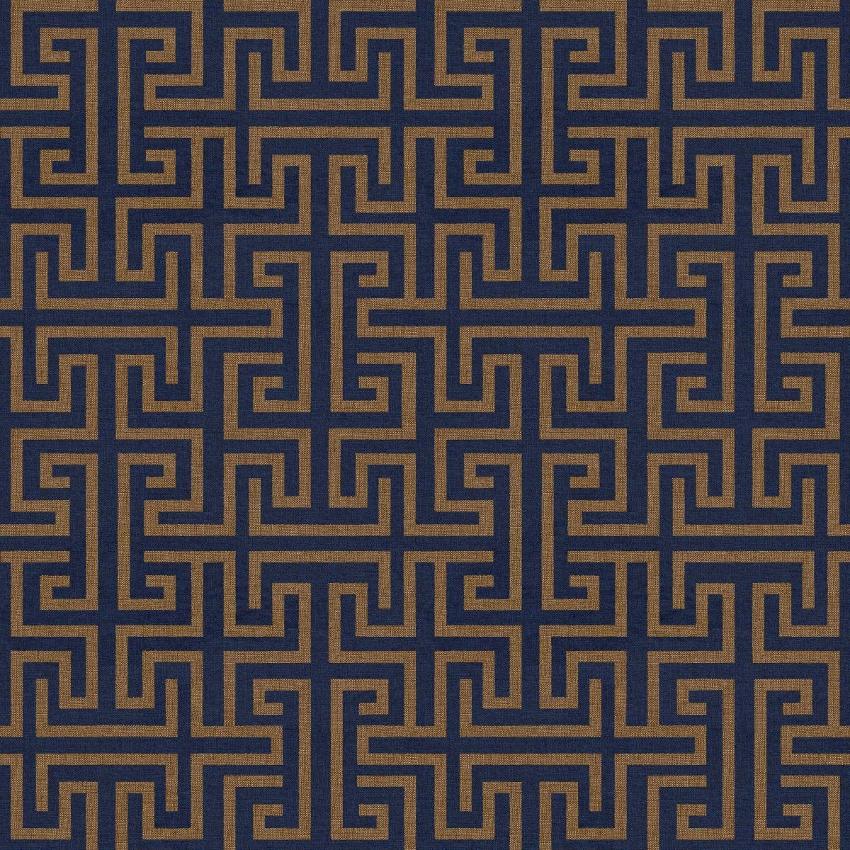 Coordonné Lattice Maze Ultramarine behang B00552 - LAB COLOUR THE WORLD