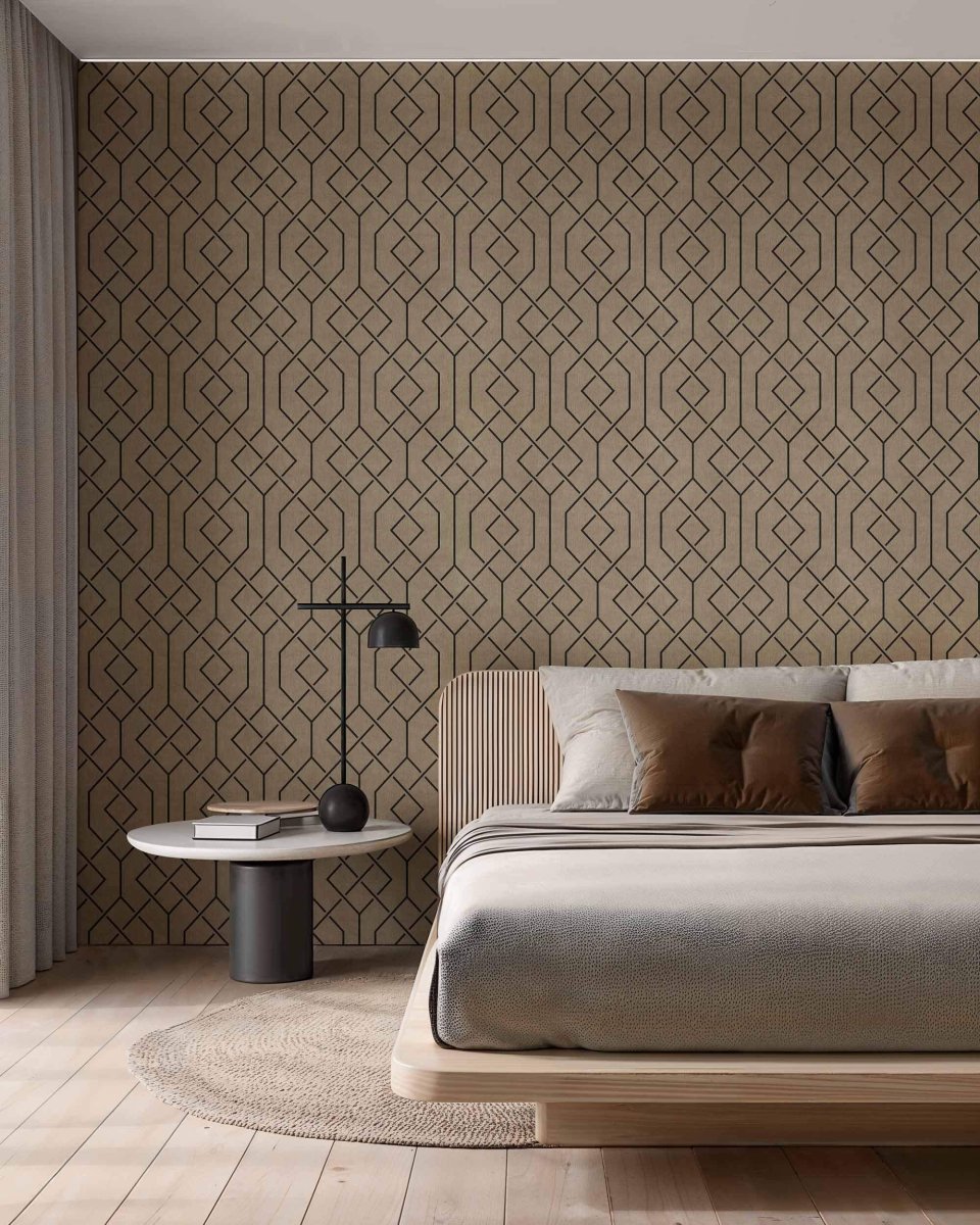 Coordonné Lattice Trellis behang B00543 - LAB COLOUR THE WORLD