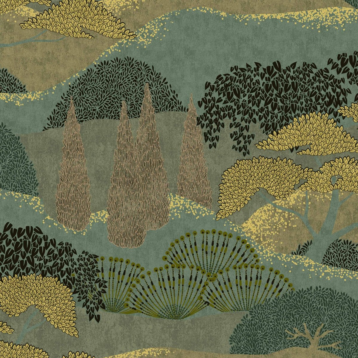 Coordonné Lur Jardín Japonés behang A00621 - LAB COLOUR THE WORLD
