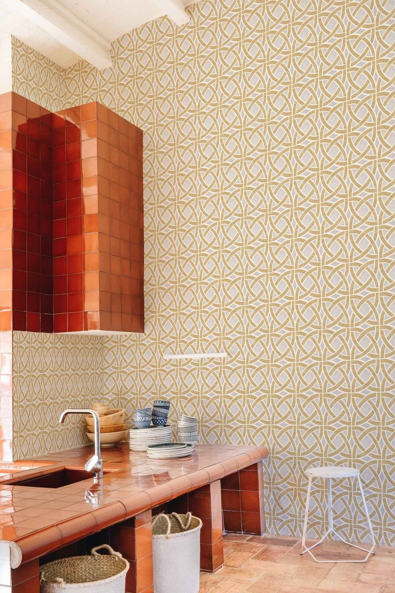 Coordonné Maasai, Ybarra & Serret for Coordonné Roots behang YSP0250 - LAB COLOUR THE WORLD