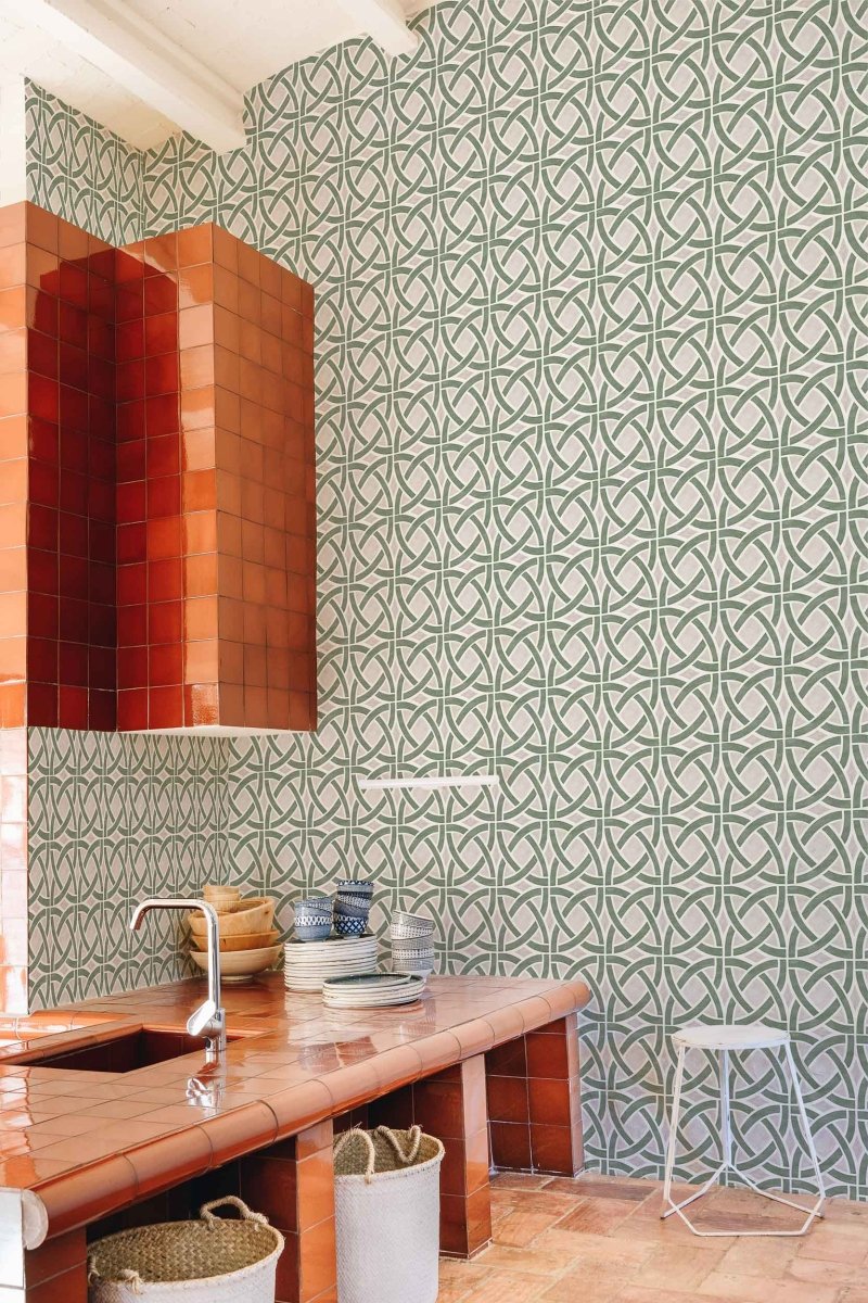 Coordonné Maasai, Ybarra & Serret for Coordonné Roots behang YSP0251 - LAB COLOUR THE WORLD