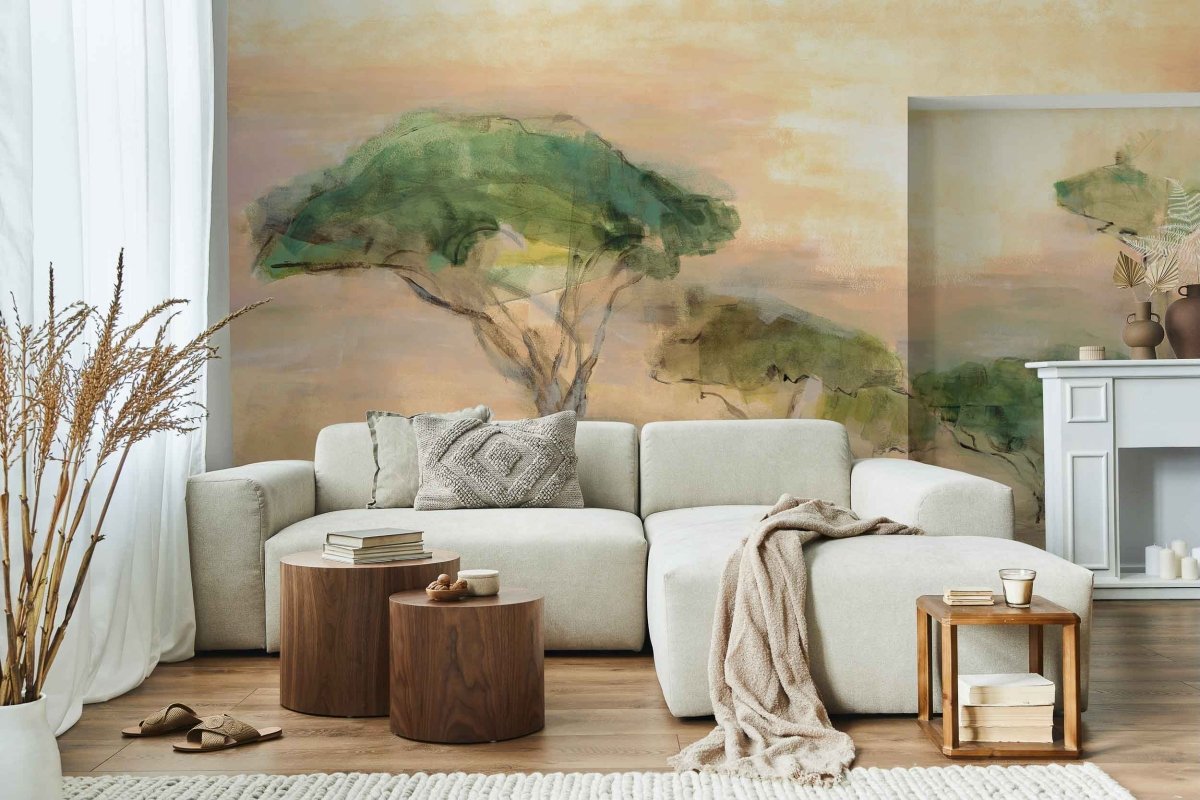 Coordonné Maasai, Ybarra & Serret for Coordonné Serengueti behang YSP0270 - LAB COLOUR THE WORLD