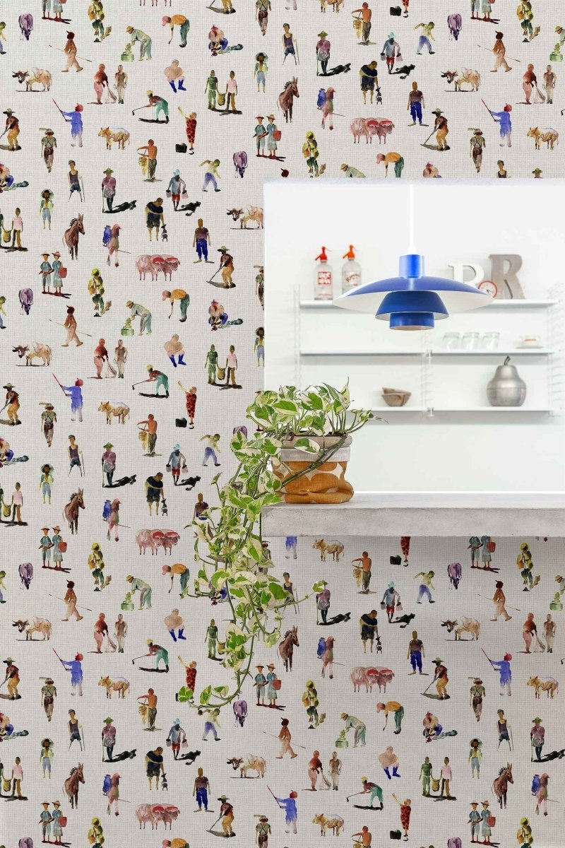 Coordonné Mallorca Sineu behang 8400074 - LAB COLOUR THE WORLD