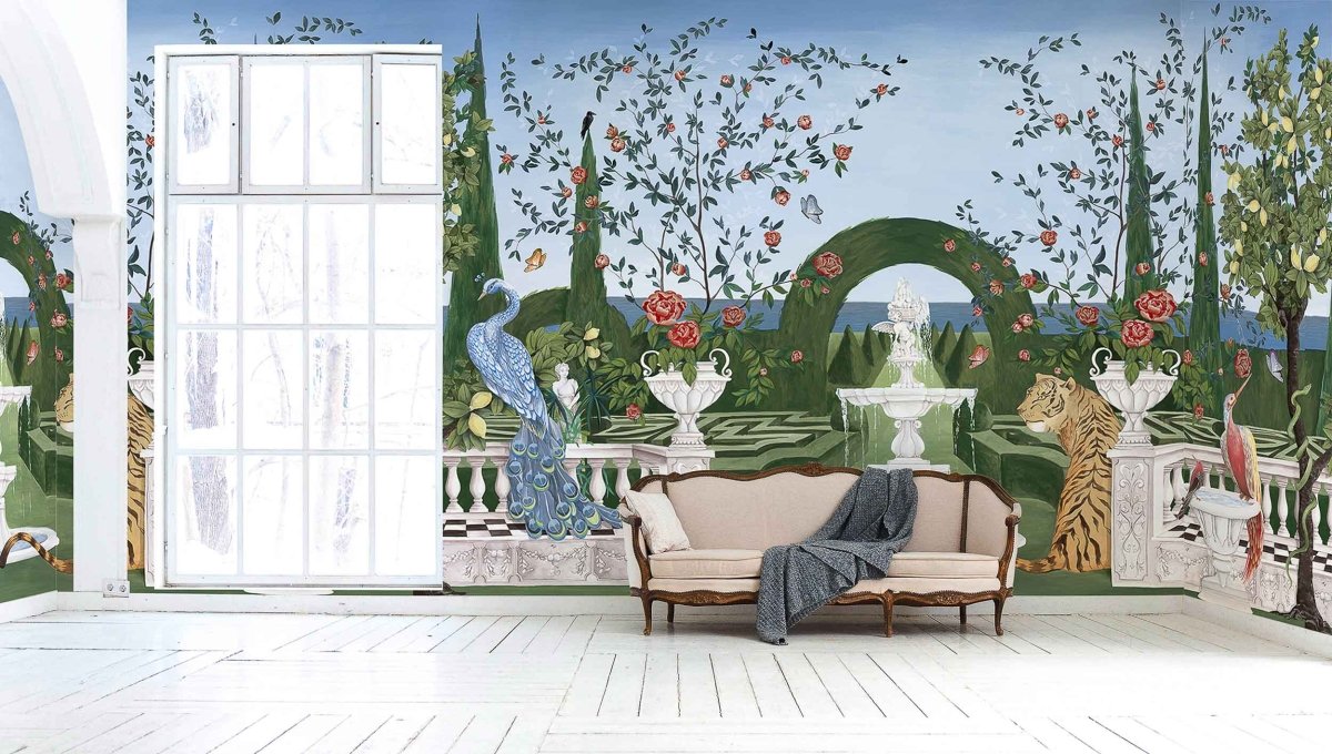 Coordonné Maximalism Dédale Bloom behang 9300100 - LAB COLOUR THE WORLD