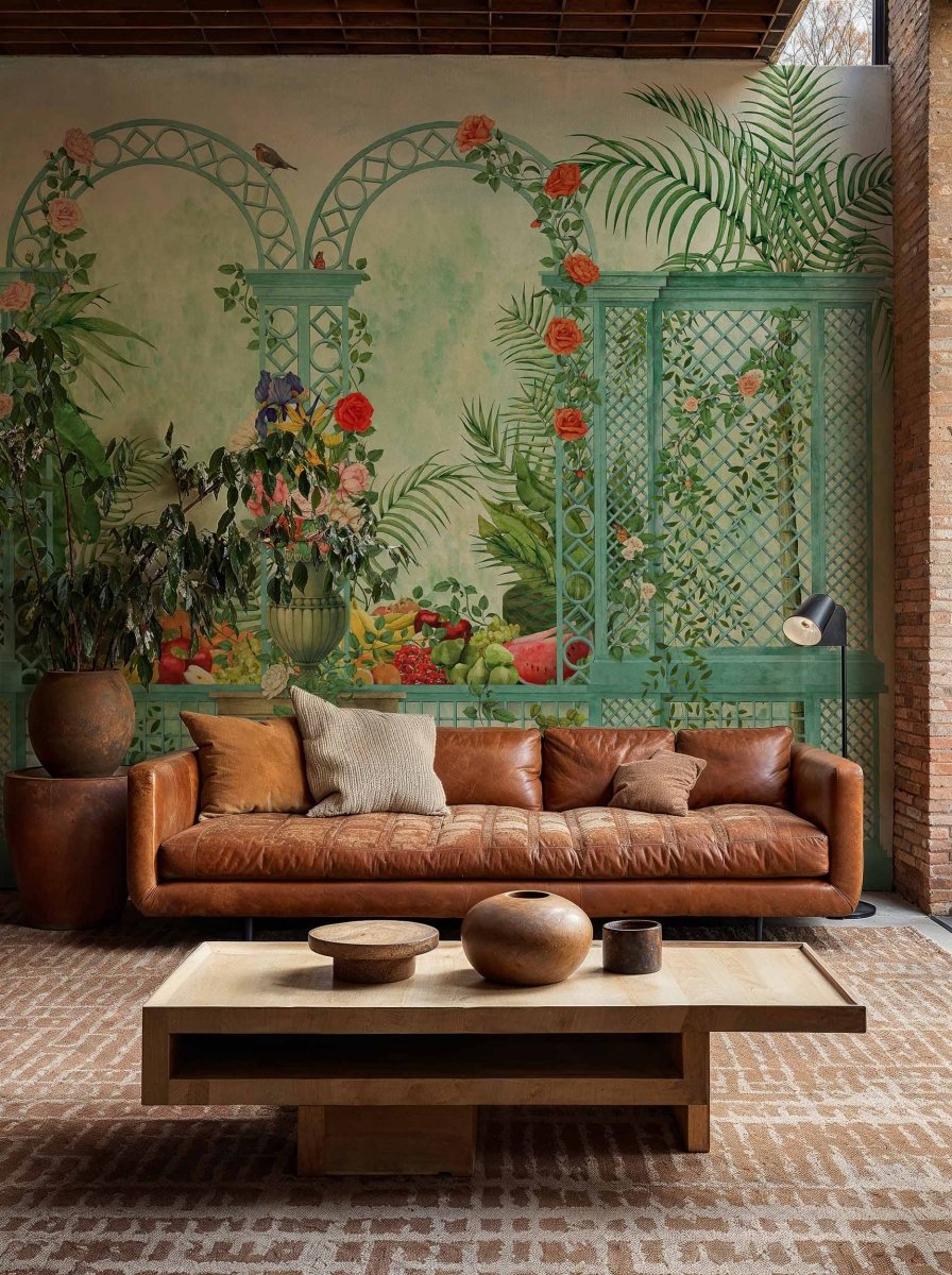 Coordonné Maximalism Treillage behang 9300090 - LAB COLOUR THE WORLD