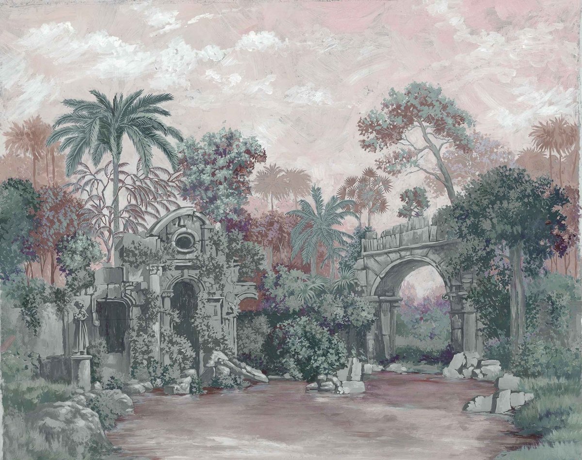 Coordonné Metamorphosis Colonial Pink behang 8800102 - LAB COLOUR THE WORLD