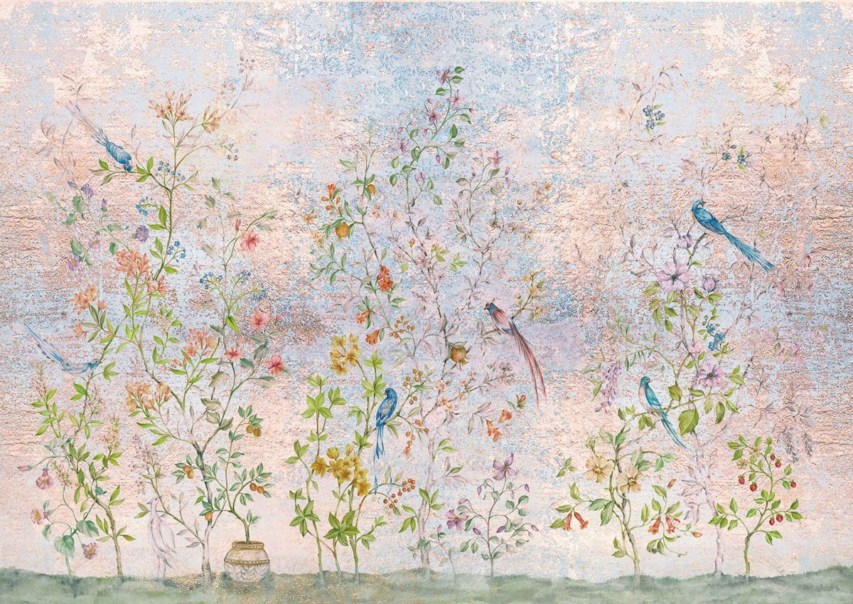 Coordonné Metamorphosis Tea Garden Gold behang 8800120 - LAB COLOUR THE WORLD