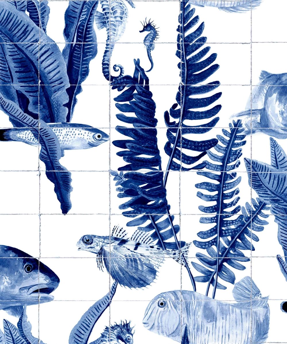 Coordonné Naturae Bank of Fish behang 9500024 - LAB COLOUR THE WORLD
