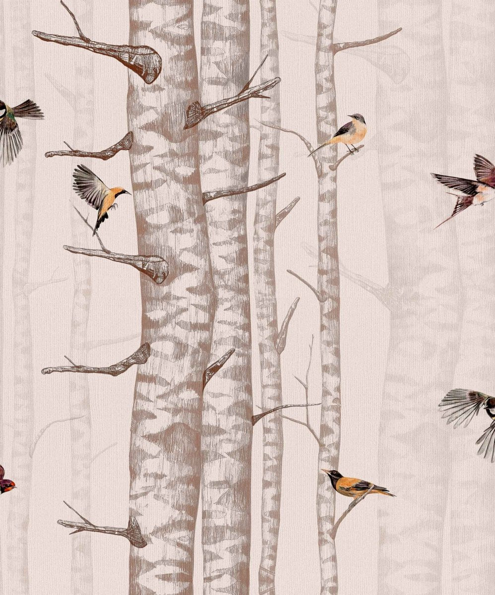 Coordonné Naturae Birch Trees behang 9500043 - LAB COLOUR THE WORLD