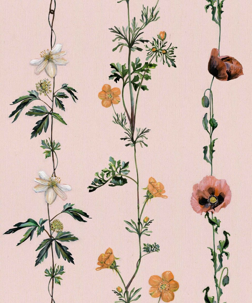 Coordonné Naturae Climbing Flowers behang 9500061 - LAB COLOUR THE WORLD