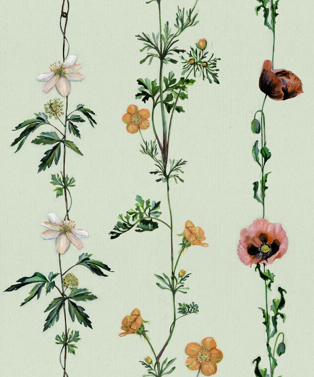 Coordonné Naturae Climbing Flowers behang 9500062 - LAB COLOUR THE WORLD