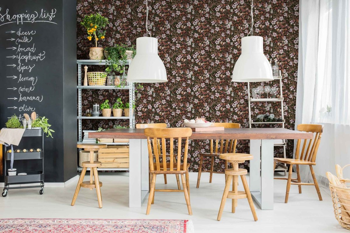 Coordonné Naturae Floral Tapestry behang 9500003 - LAB COLOUR THE WORLD