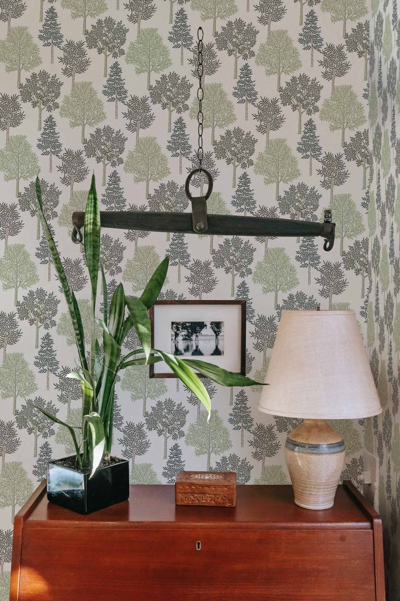 Coordonné Olivar Arboleda Silvestre/Verde behang A00513 - LAB COLOUR THE WORLD