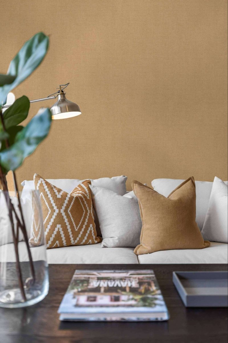 Coordonné Palette Lin Ocre behang B00013 - LAB COLOUR THE WORLD